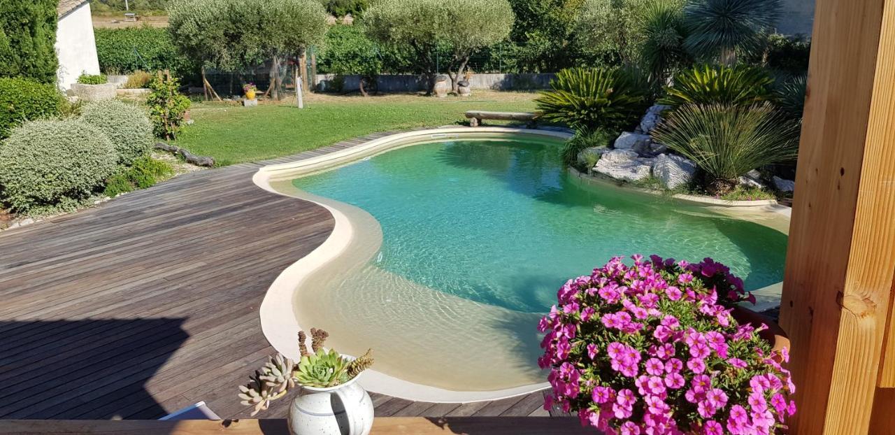 Le Clos Des Vignes Junas Luaran gambar